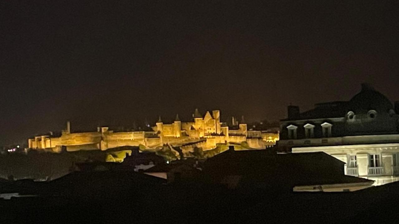 Le Jaffa Vue Sur La Cite Apartment Carcassonne Exterior foto